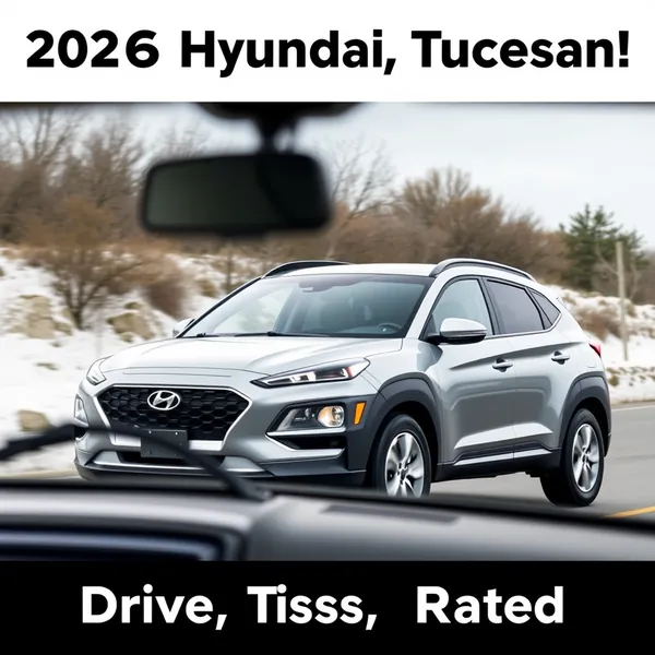A scene representing the current state of 2026 Hyundai Tucson Driven Tested Rated Edmunds.