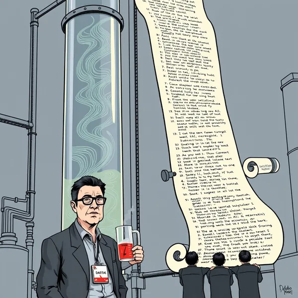 Anthropic's dedicated restitution fax machine receives the first batch of verbally repatriated data from Chinese AI firms, part of CEO Dario Amodei's demand for the return of all knowledge distilled from the Claude model.