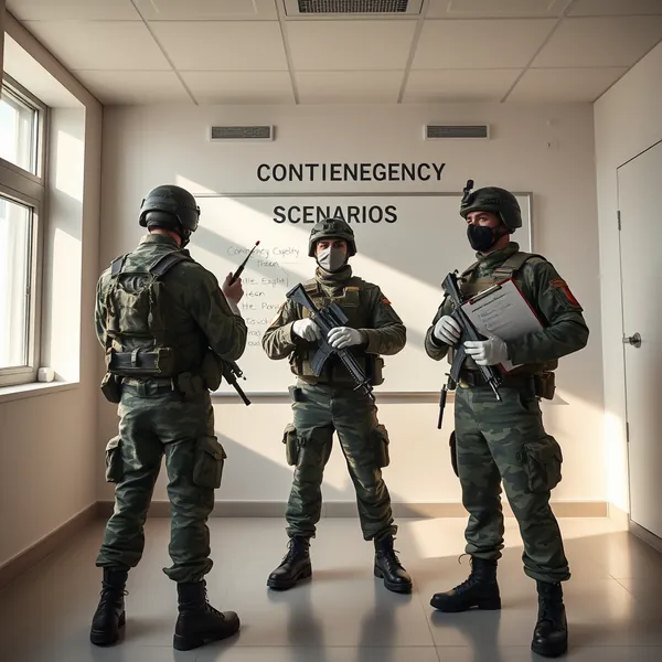 Azerbaijani troops maintain the highest level of readiness near the Iranian border, as confirmed by the Defense Ministry, though no specific threat has been identified.