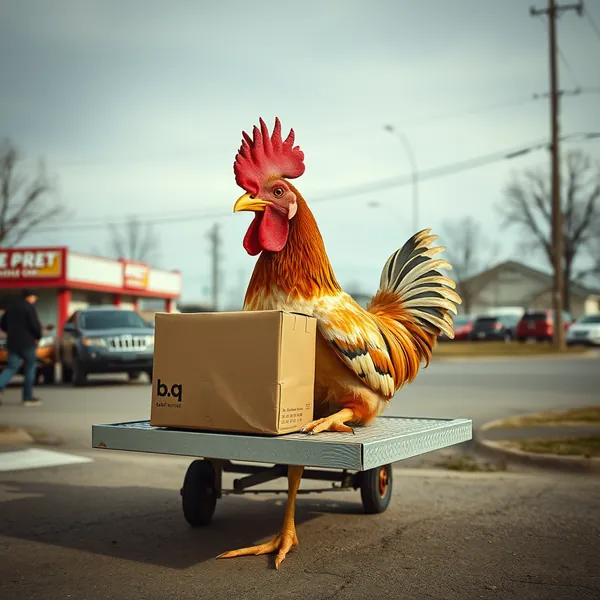 A scene representing the current state of Bb Chicken Deploys Deliverect Platform Across All Restaurants To Streamline Digital Operations.