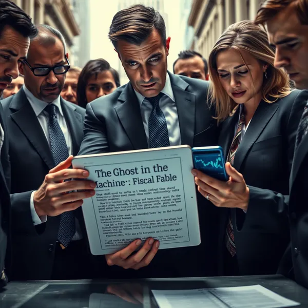 Analysts at Citrini Research monitor the market fallout triggered by the misinterpretation of their speculative blog post on AI dystopia.