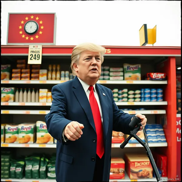 A scene representing the current state of Companies Set To Unleash Sweeping Price Hikes Thanks To Trump The Daily.