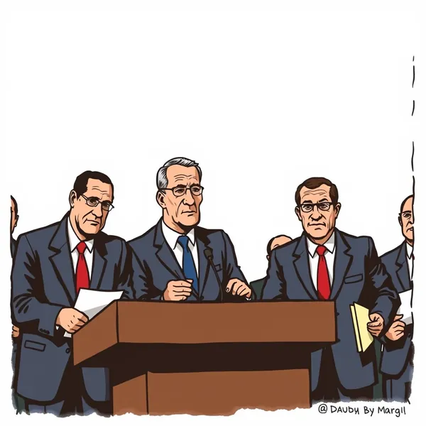 A scene representing the current state of French Prosecutors Announce Special Team For Epstein Files.