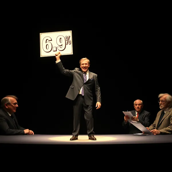 A scene representing the current state of Goldman Sachs Upgrades India's GDP Forecast After US Trade Deal.