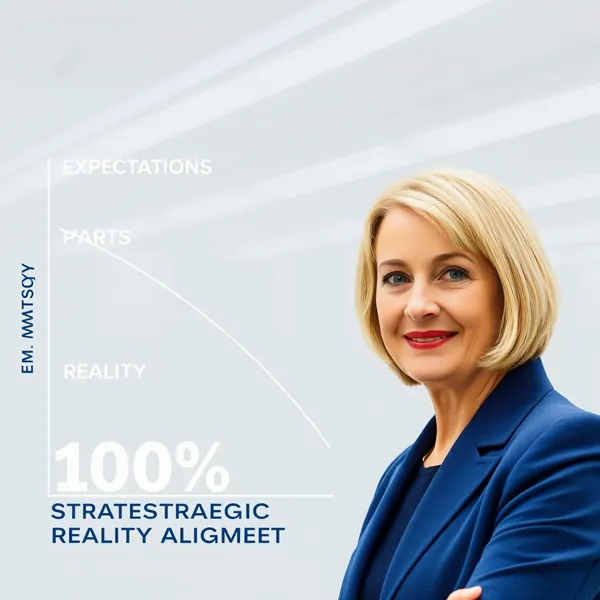 Outgoing GSK CEO Emma Walmsley presents the company's new 'Strategic Reality Alignment' framework to the board of directors during her final compensation review.