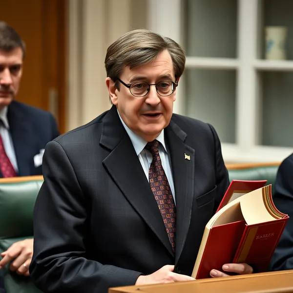 A scene representing the current state of Lord Mandelson Seen Publicly For First Time Since Being Summoned By US.