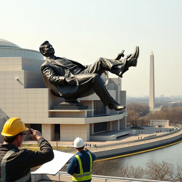 Architectural renderings circulate among engineering firms assessing the viability of the proposed repurposing.