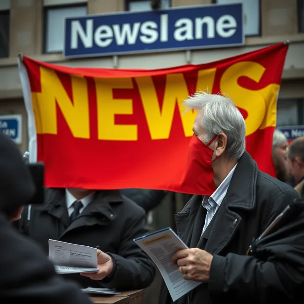 A scene representing the current state of News And Current Affairs From Germany And Around The World.