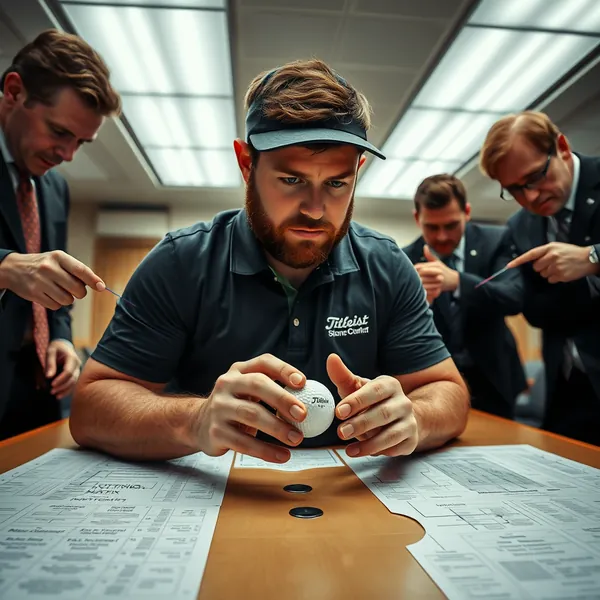 Shane Lowry announces the formation of the Presidential Commission on Routine Golf Execution following his collapse at the Cognizant Classic.
