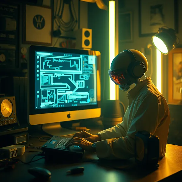 A scene representing the current state of Technology & Innovation.