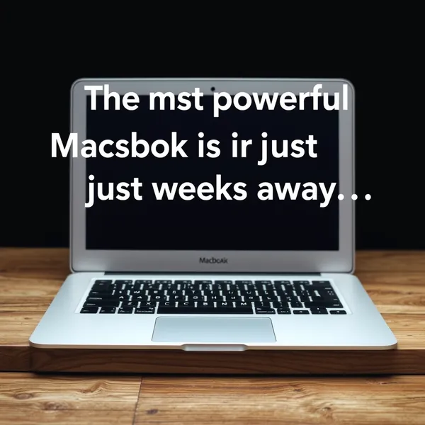 A scene representing the current state of This Killer Feature Will Make M5 Macbook Air A Must Buy Cult.