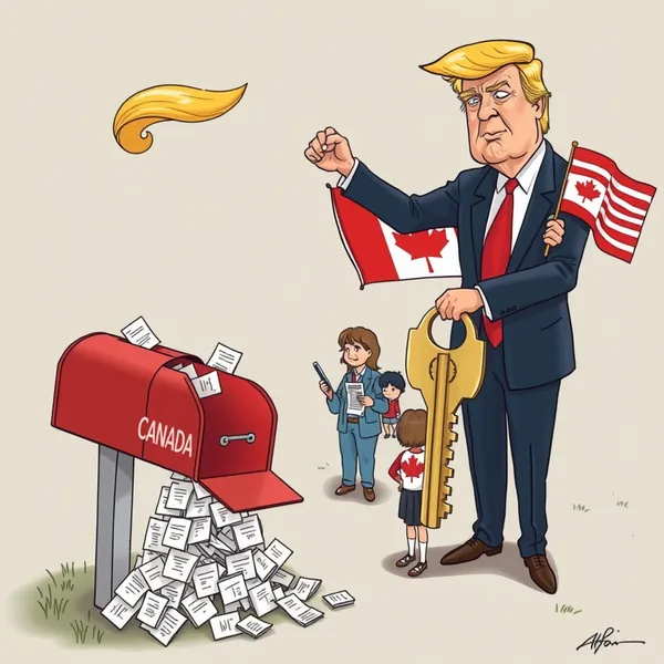 President Trump delivers housing affordability remarks as monitoring equipment displays unexpected surge in Canadian lending activity during Tuesday's State of the Union address.