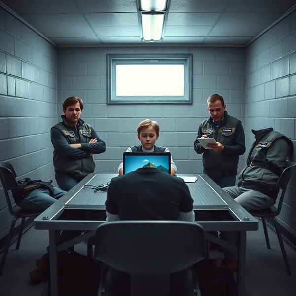 An Ohio systems analyst attempts to satisfy YouTube's new curiosity-verification protocol during Sunday's service update.